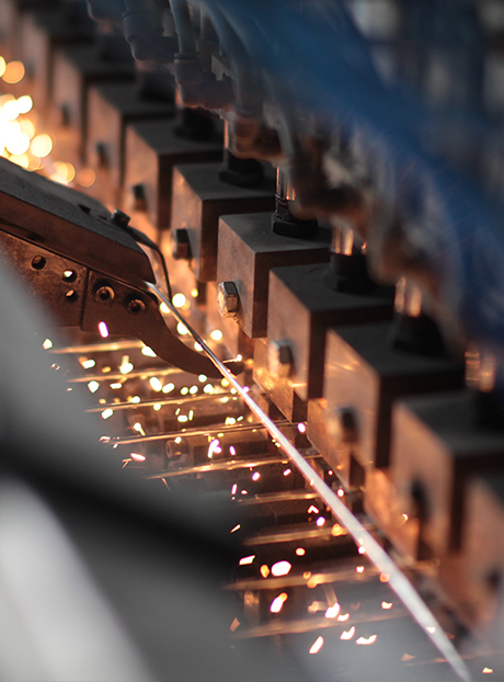 ERSA TEL & STEEL MESH production line